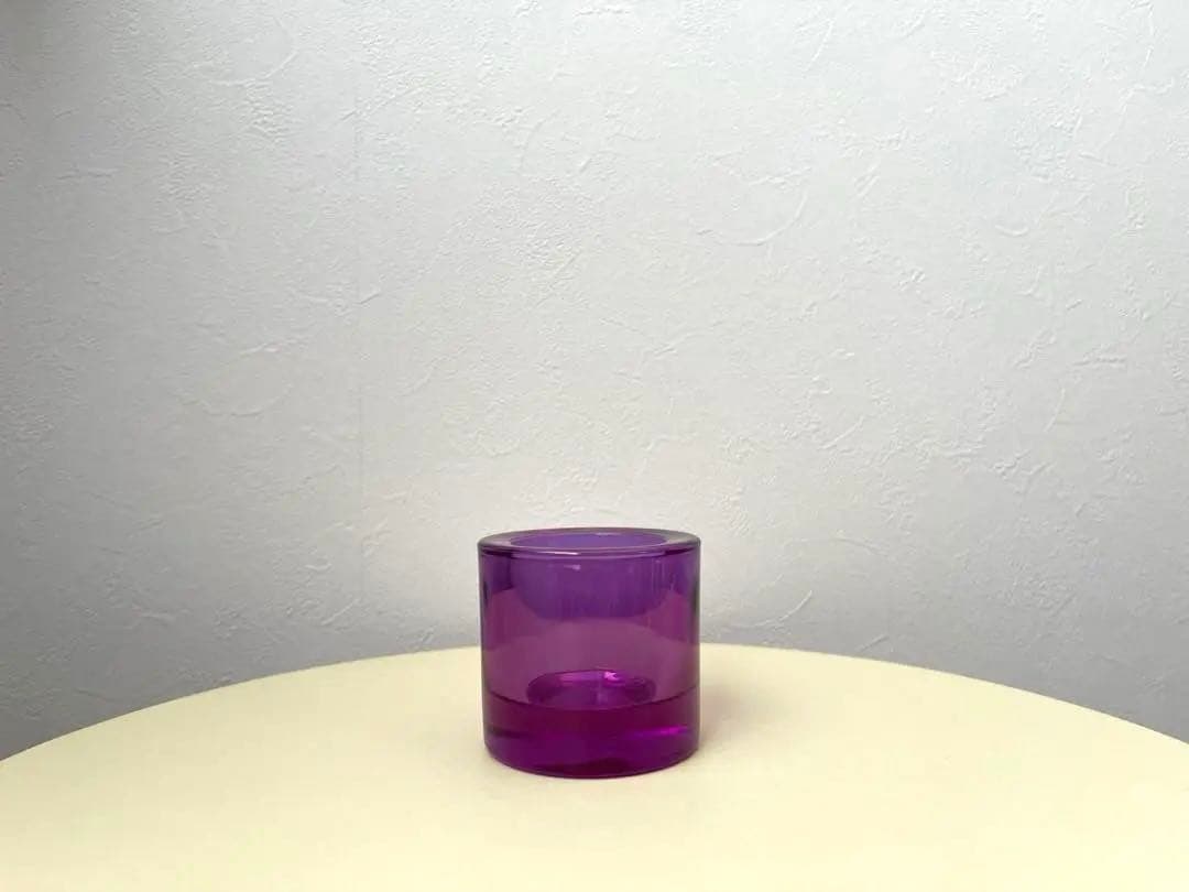 イッタラ　kivi キャンドルホルダー　アメジスト　 scope Kiviキャンドルホルダー | scope