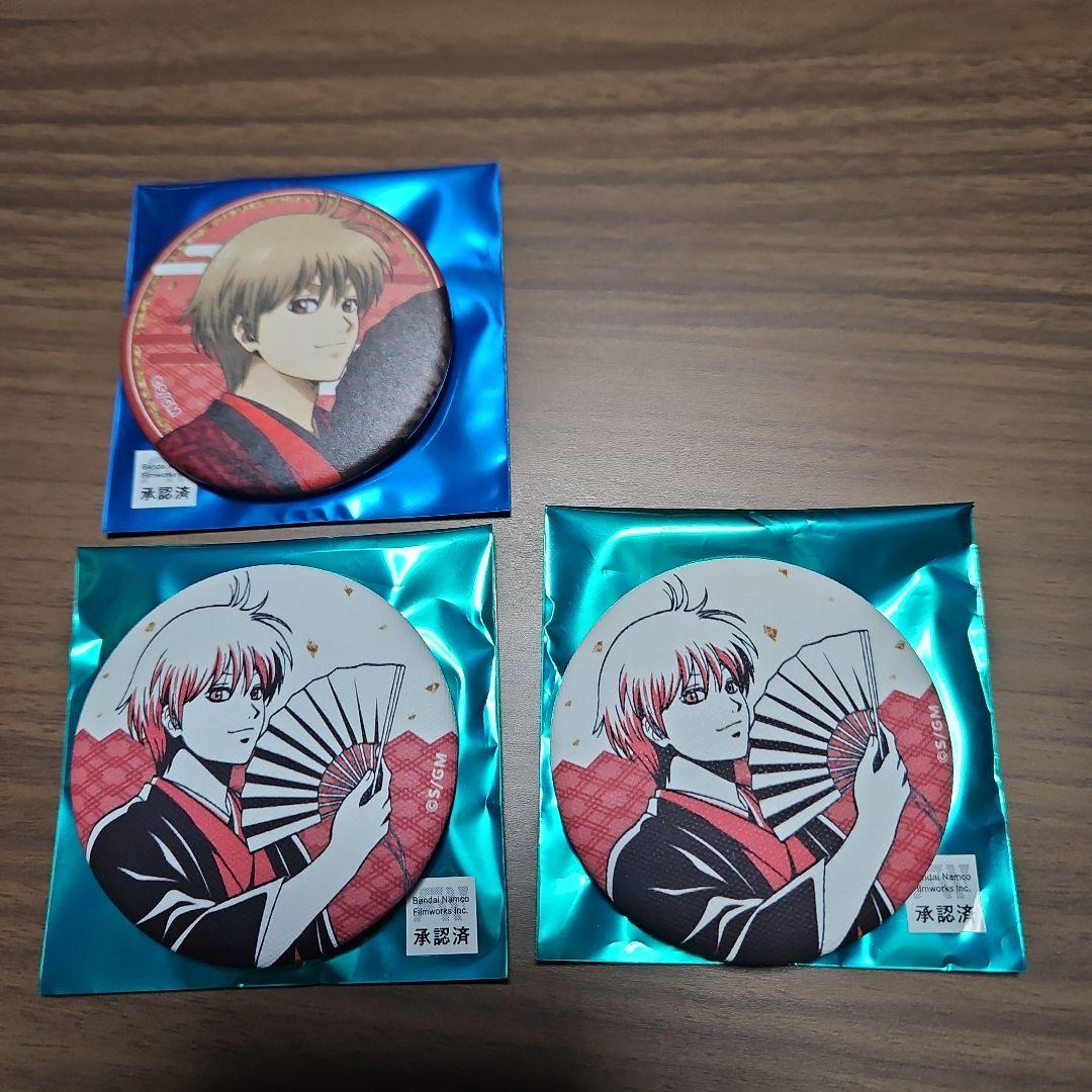 銀魂 春のぶらり旅 沖田総悟 和紙缶バッジ キャンバス缶バッジ - メルカリ