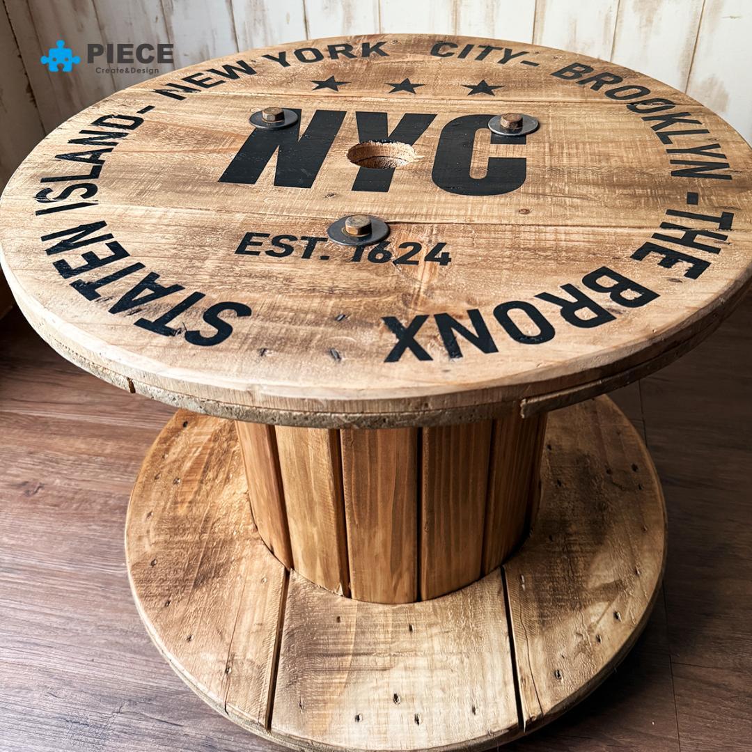 ケーブルドラム 電線ドラム テーブル アメリカン NYC-A 【受注製作