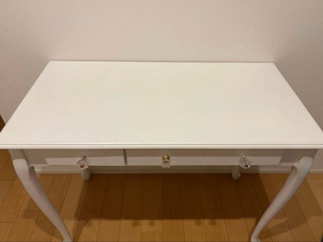 《GART|ガルト》アイニ デスク 机 ドレッサー　ヨーロピアン　ホワイト