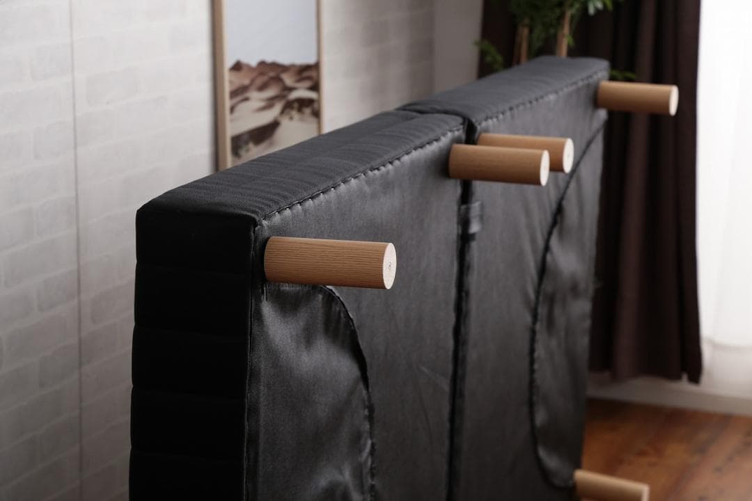 《新品・送料無料》脚付きマットレスベッド【シングル】