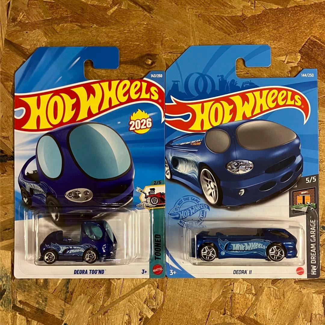 ホットウィール デオラ Ⅱ トゥーンド ノーマル 2台セット - メルカリ