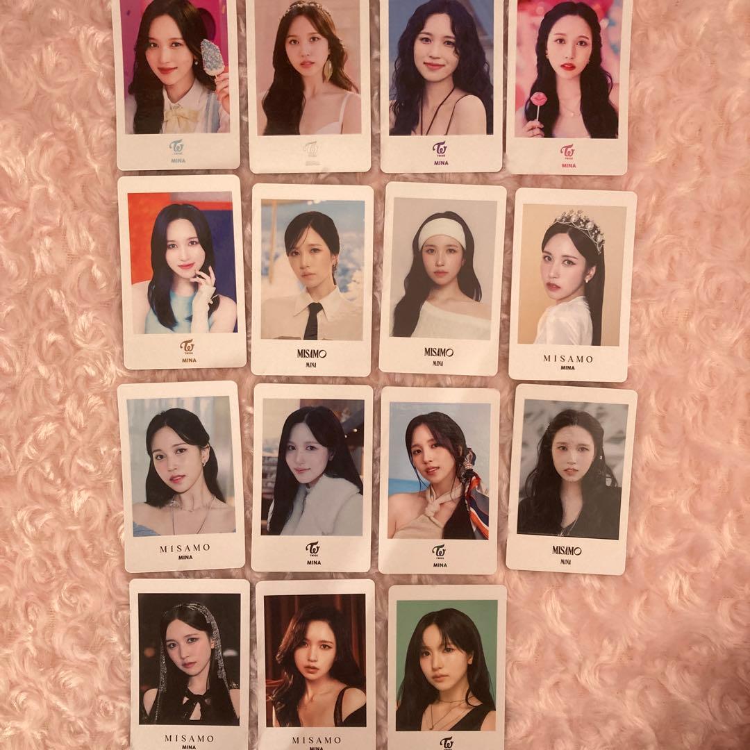TWICE ミナ フォトカード まとめ売り - メルカリ