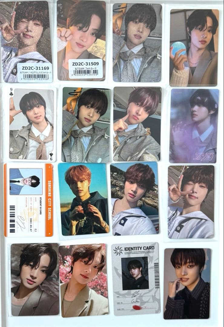 &TEAM andTEAM EJ ウィジュ トレカ - メルカリ