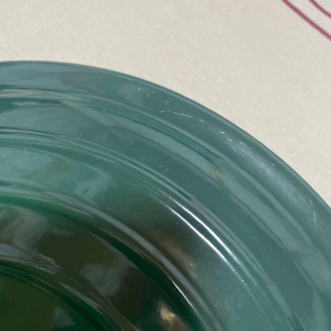 《希少》ルクルーゼ 24cm 希少 カクタスグリーン ココットロンド