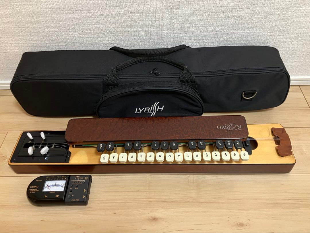 【即納】ライリッシュ 大正琴 オリオン/ORION ソプラノ ピックアップ内蔵 送料無料 上位機種 LYRISSH「ORION（オリオン）」ライリッシュ 大正琴