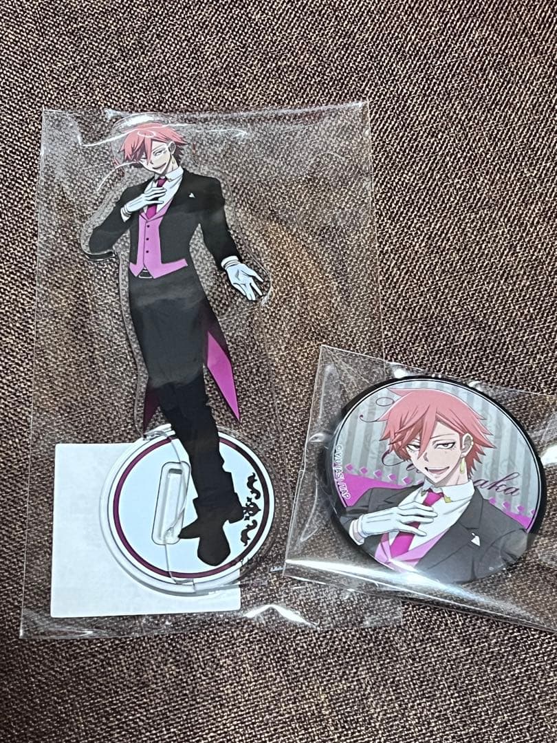 桃源暗鬼 スイパラ アクリルスタンド 缶バッジ 花魁坂京夜 - メルカリ