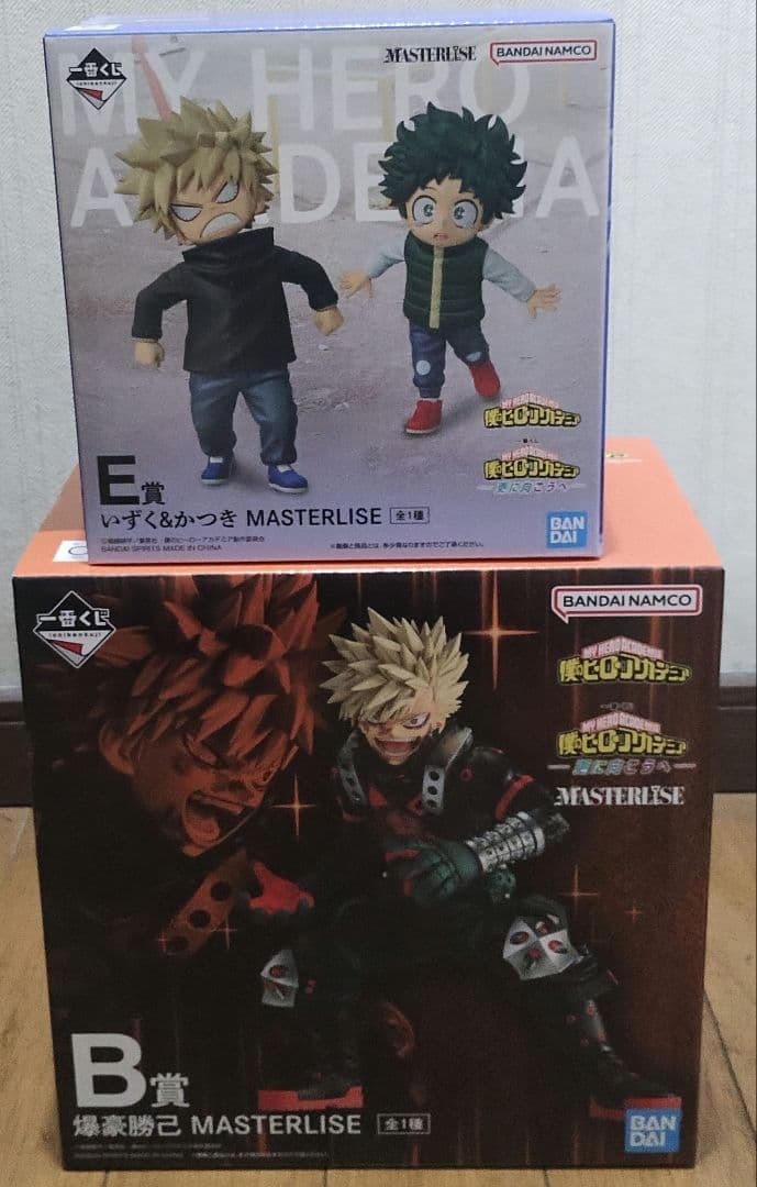 僕のヒーローアカデミア フィギュアB賞 爆豪勝己 フィギュアE賞 いずく＆かつき Amazon.co.jp: Bandai Spirits Ichibansho 一番くじ 僕のヒーロー