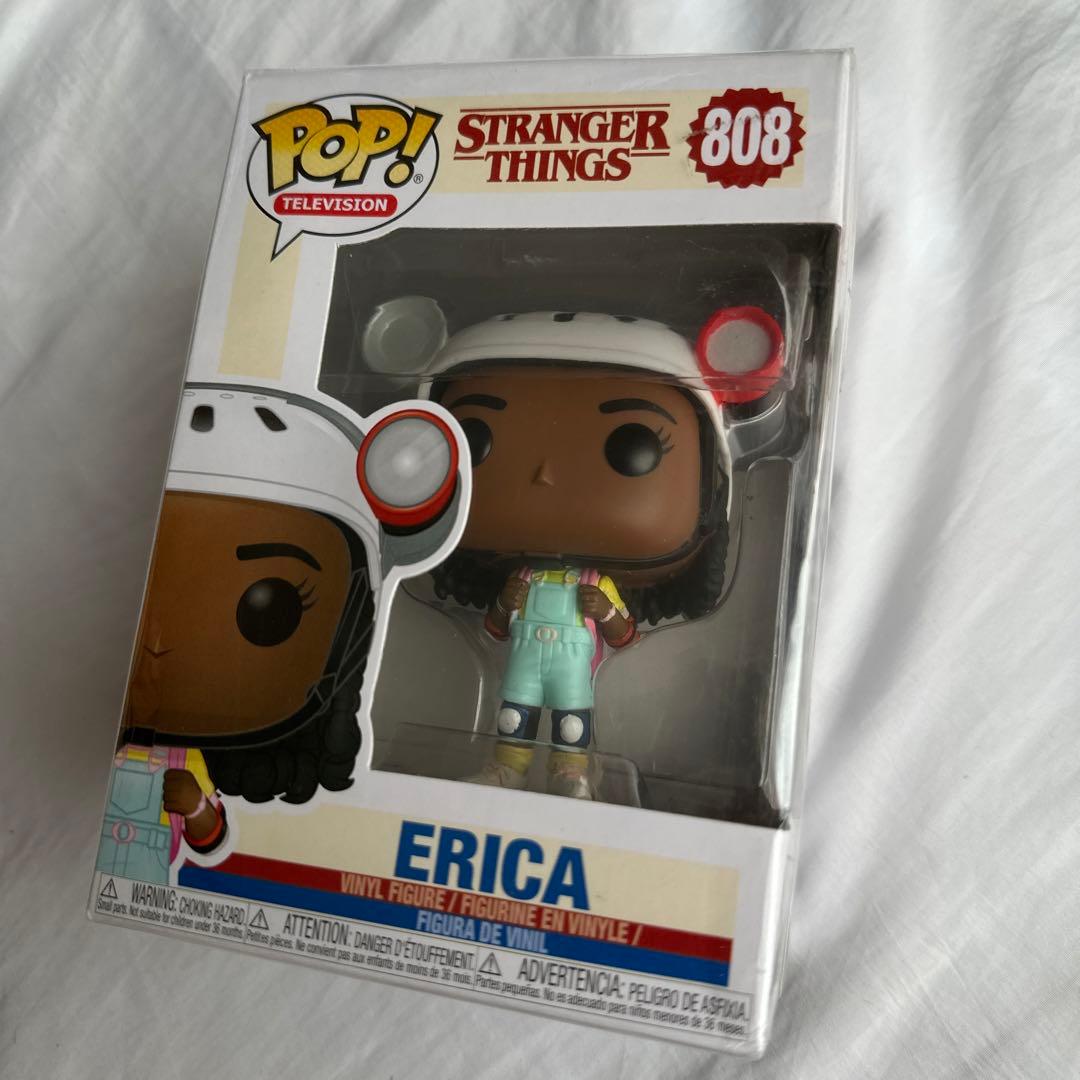 新品　未開封　廃盤　FUNKO POP ファンコ 808 ERICA Stranger Things - Erica 808 - Funko Pop! - Vinyl Figur | eBay