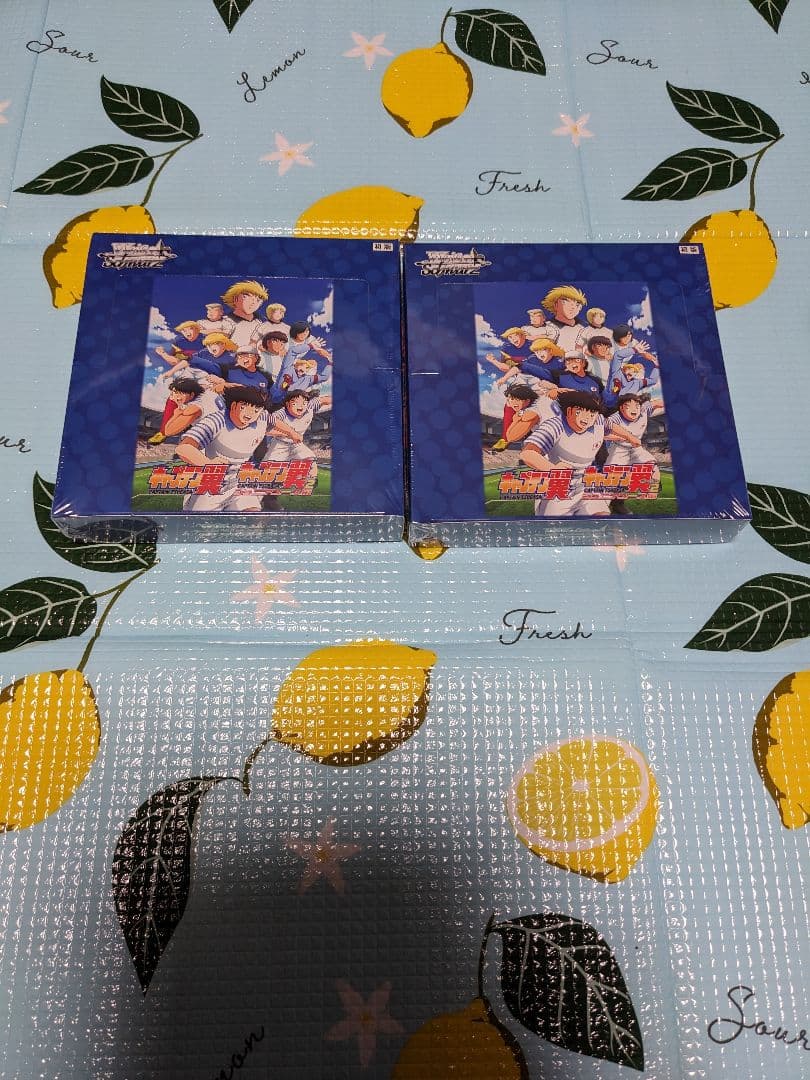 ヴァイスシュヴァルツ キャプテン翼 　2個新品未開封シュリンク付き ヴァイスシュヴァルツよりブースターパック 『キャプテン翼』が9月13日