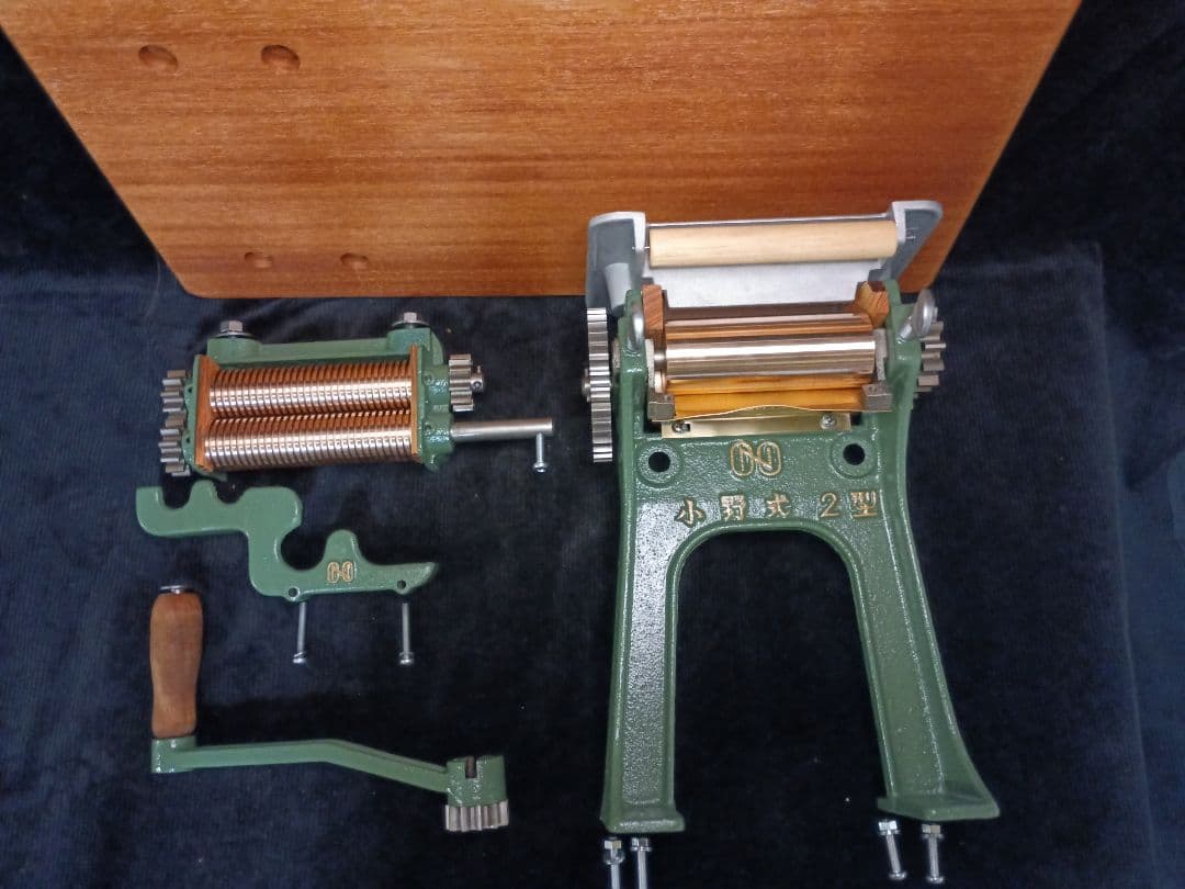 衛生的小野式製麺機2型 レストア済み Vintage pasta machine