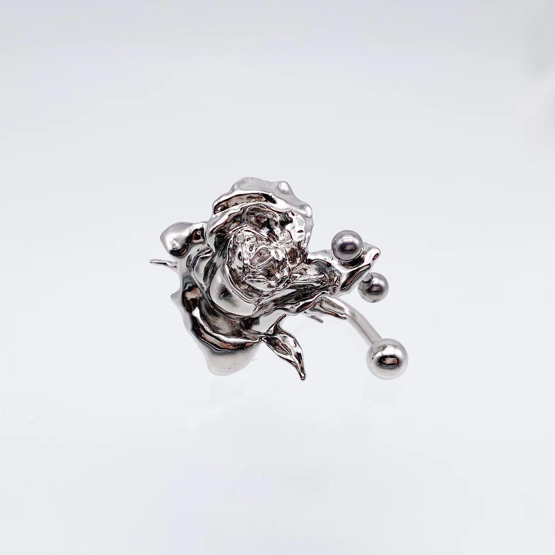 Justin Clenquet Silver Besty Ring