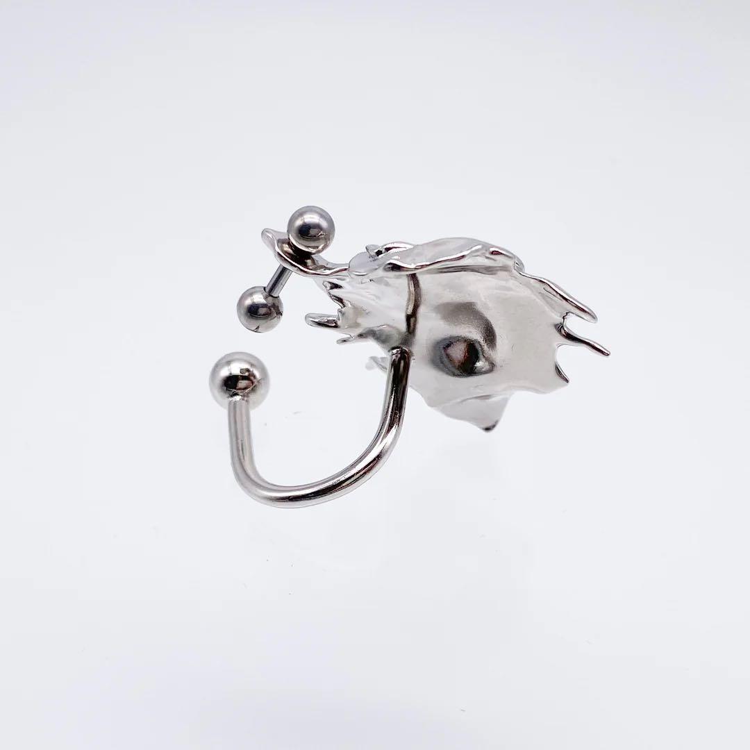 Justin Clenquet Silver Besty Ring