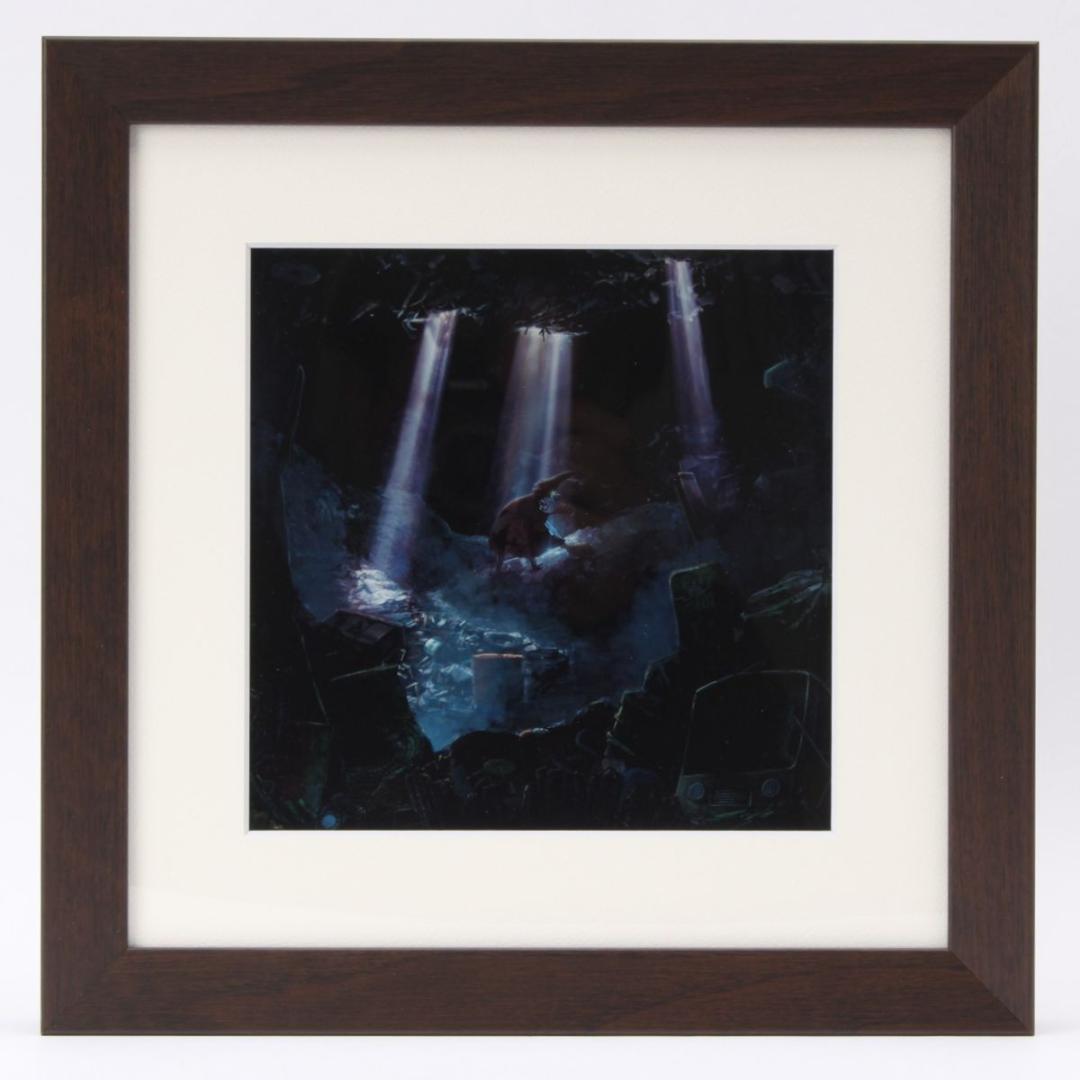 新品 えんとつ町のプペル LEDパネル アートパネル#34 34×34cm 箱付