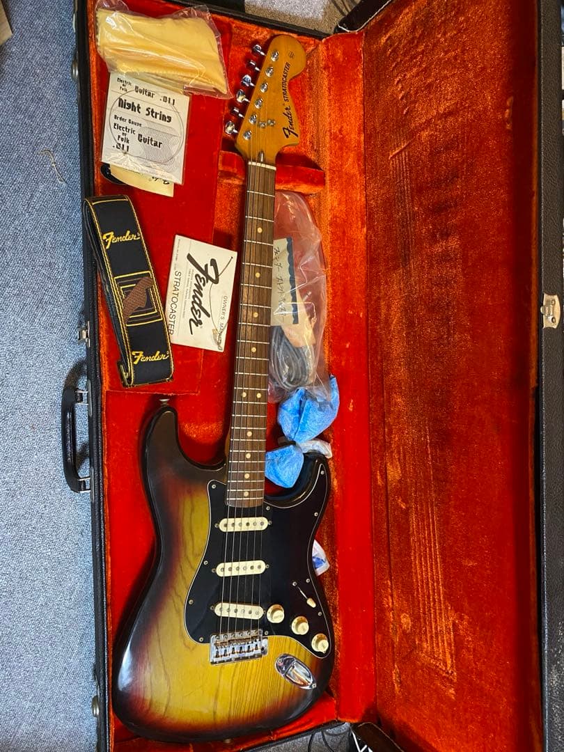 ギター FENDER USA STRATCASTER 1976 Electric Guitar Fender Stratocaster 1976 Natural Made in USA
