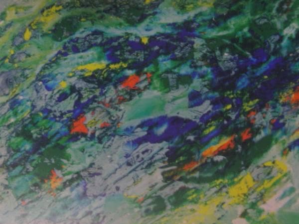 崔和傳、AGUR 16、希少な額装用画集より、美品、新品額装付