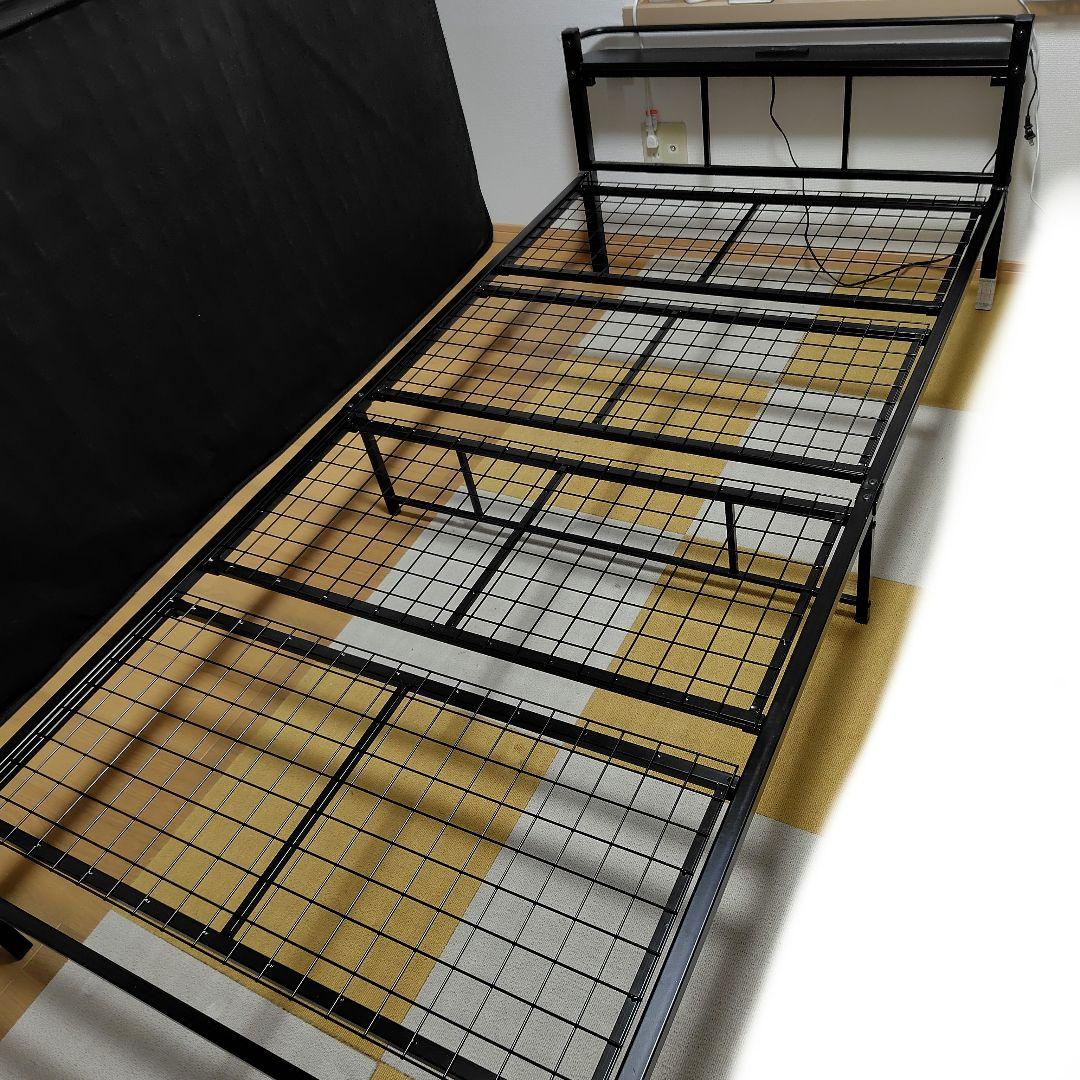 ニトリ パイプベッドフレーム バジーナ ニトリ [幅140.5cm] ダブルフレーム(バジーナSTN) ダブルサイズ パイプ