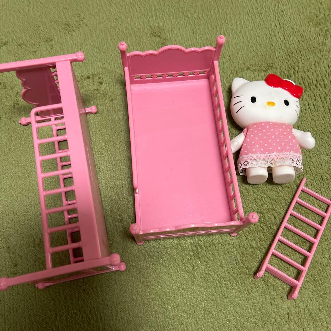 サンリオ ハローキティ 人形 2段ベッド レトロ レア サンリオレトロ