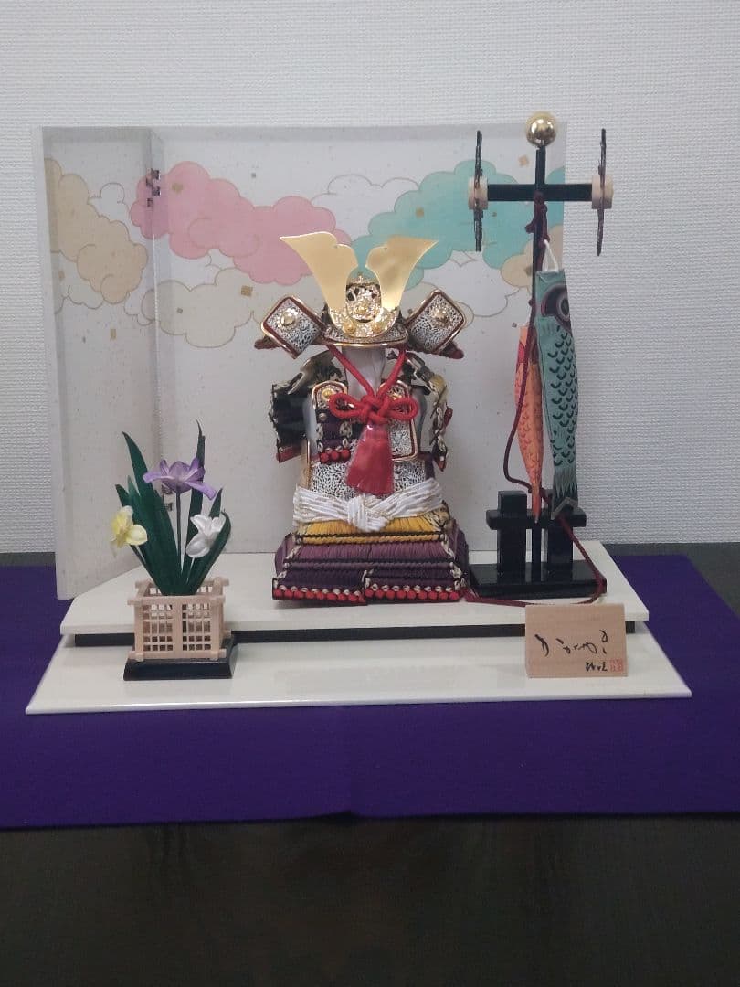 【雛蔵】かがやき　奉納鎧 13号 奉納鎧 春日鍬形 鏡面 樺 | 人形の島田
