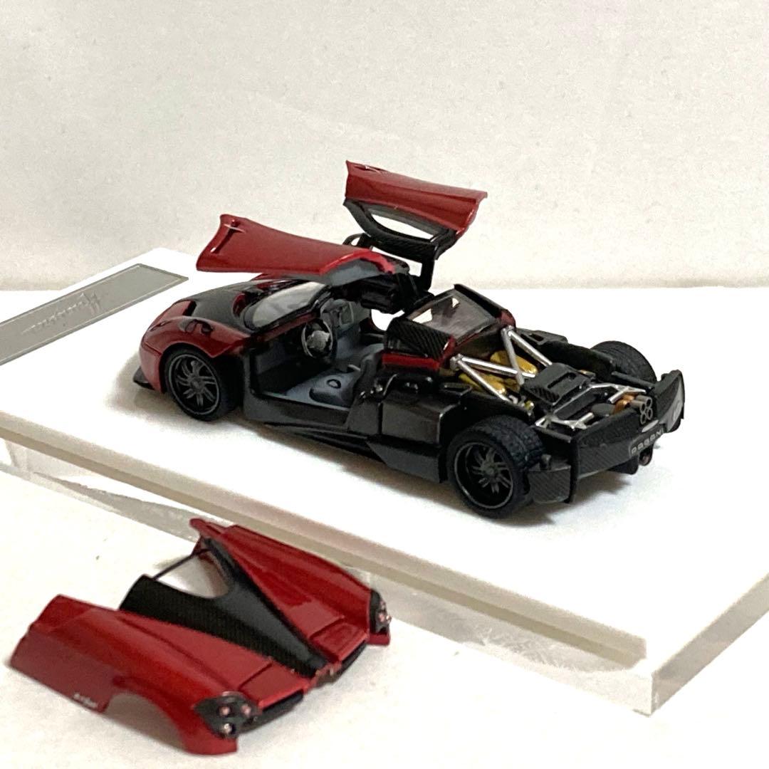 HKM 1:64 パガーニ ウアイラ ドア・エンジンフード開閉 - メルカリ
