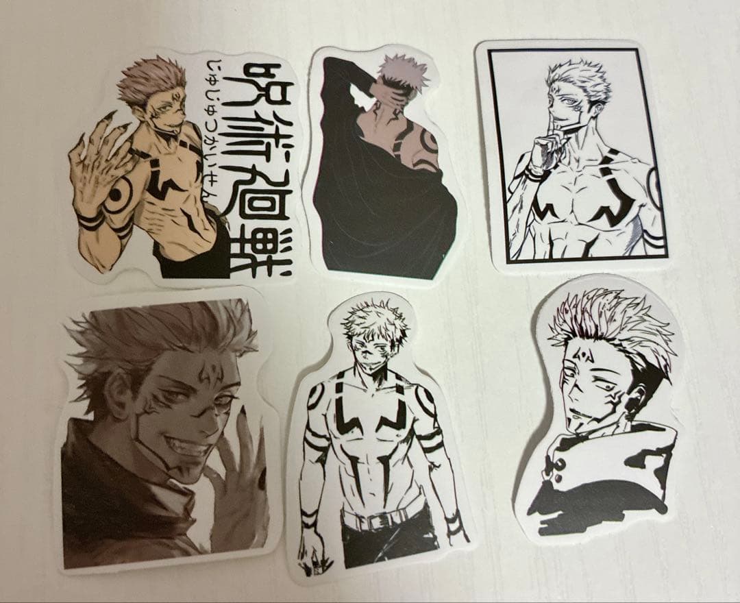 呪術廻戦 両面宿儺 6枚セット - メルカリ