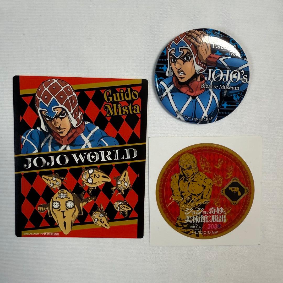 ジョジョの奇妙な冒険5部 グイード・ミスタ グッズ3点 - メルカリ