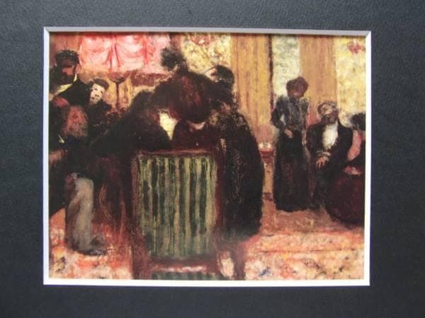 Edouard Vuillard、LA SOIREE、海外版超希少レゾネ Théodore Duret by Edouard Vuillard