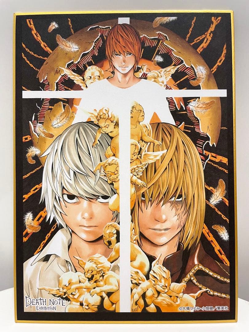 デスノート展 ニア&メロ 10表紙色紙 - メルカリ