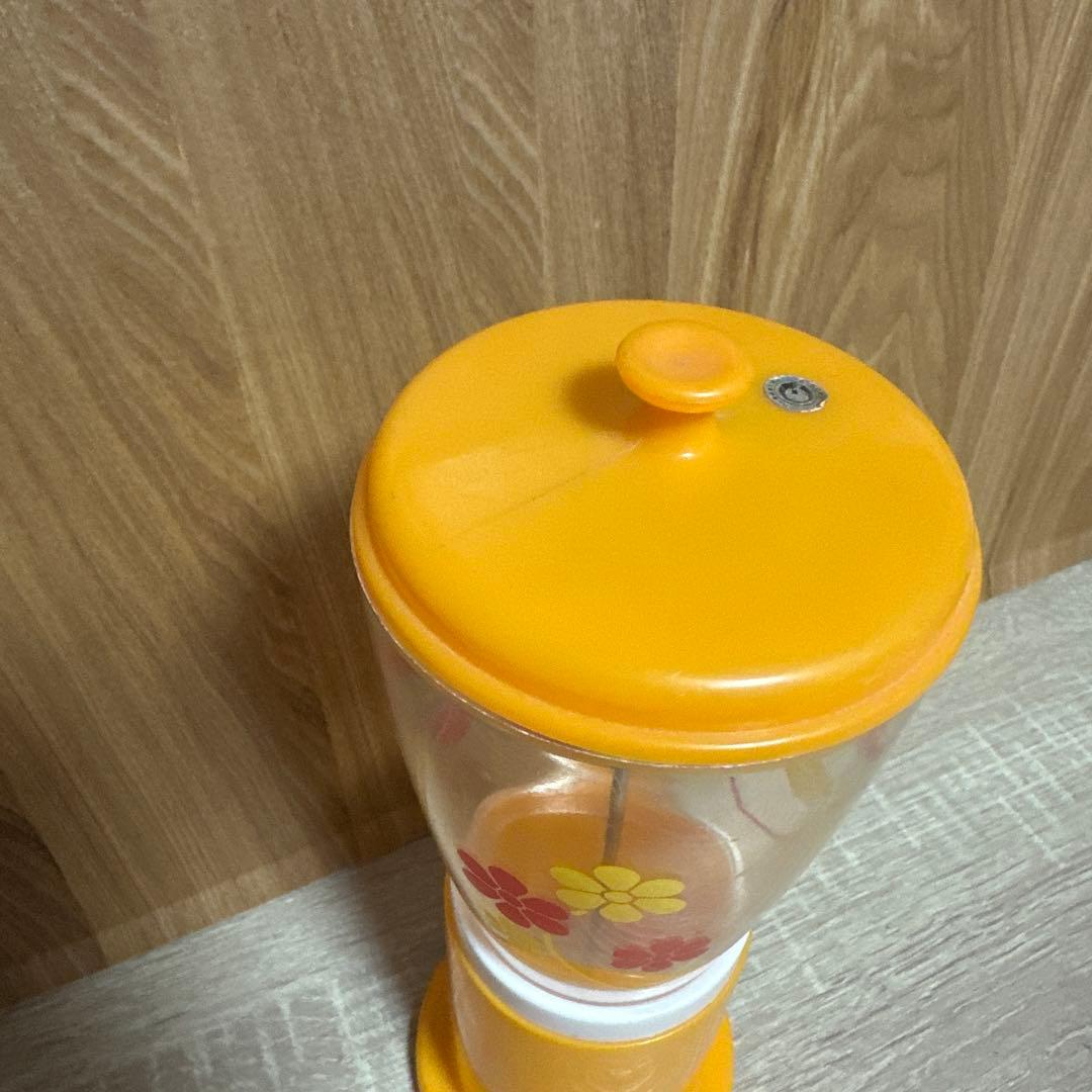 昭和レトロ TOWA箸立てオレンジ 花柄 - メルカリ