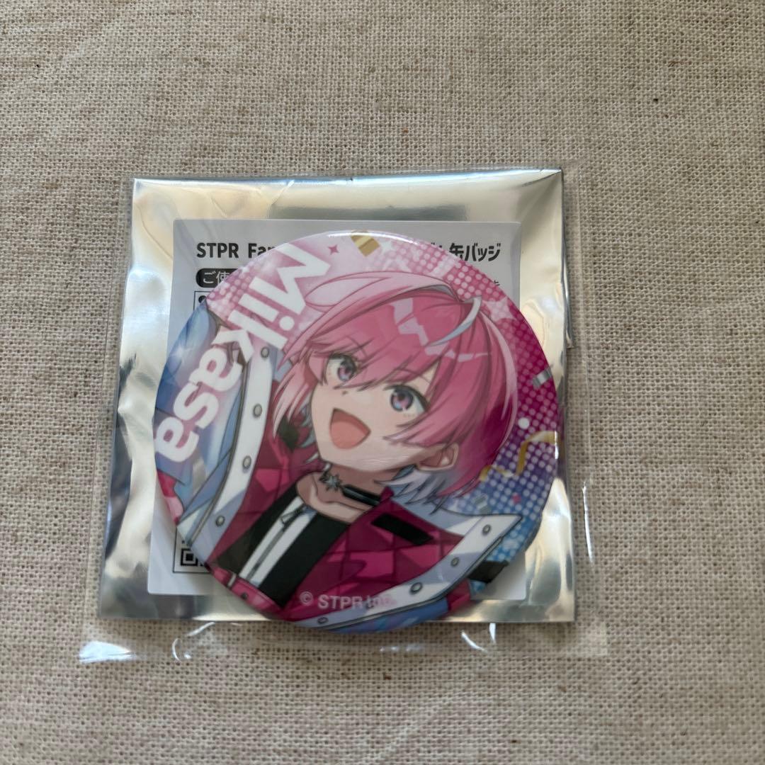 STPR Family Festival ランダム缶バッジ めておら みかさくん - メルカリ