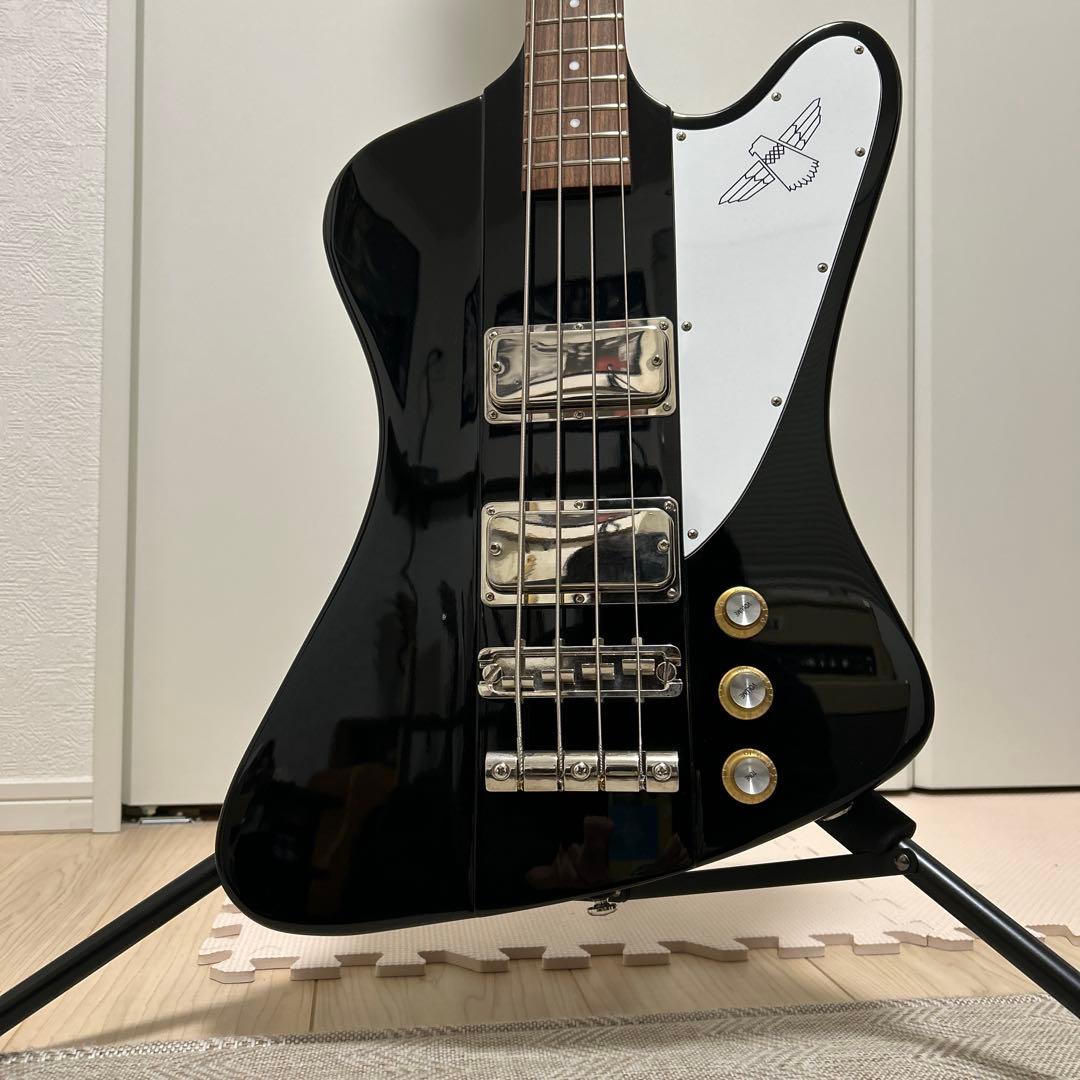 Thunderbird ブラック　epiphone 楽天市場】Epiphone エピフォン Rex Brown Thunderbird Ebony レックス