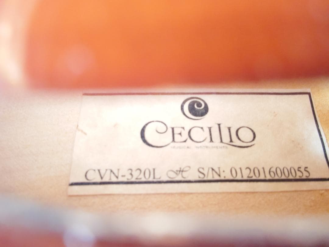 希少品・左利き用】バイオリン 4/4 大人用 CECILIO CVN-320L - メルカリ