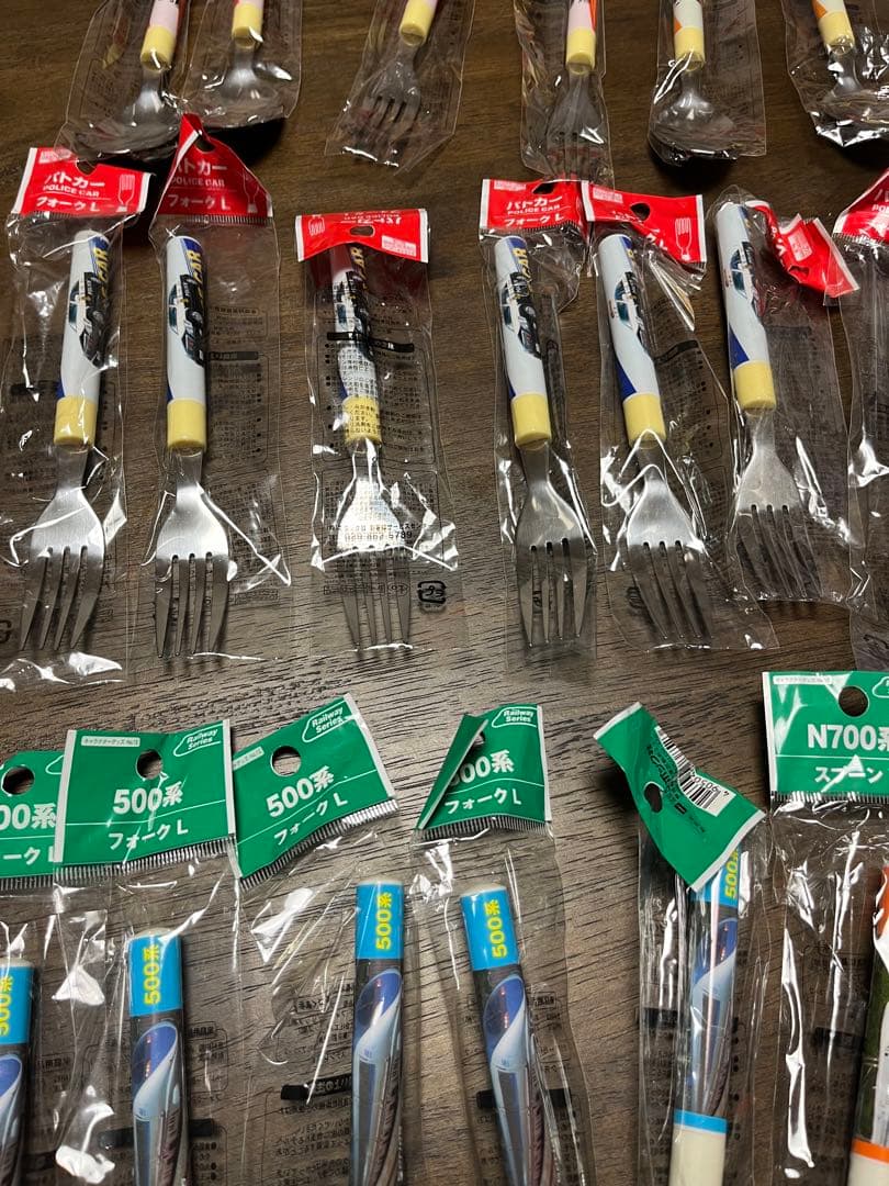 乗り物系 スプーン フォーク 22本 - メルカリ