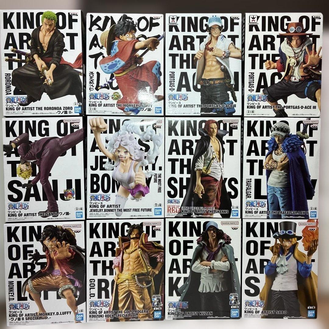 【値下げ】ワンピース KING OF ARTIST 12種セット ワンピース KING OF ARTIST THE MARSHALL.D.TEACH | ONE PIECE
