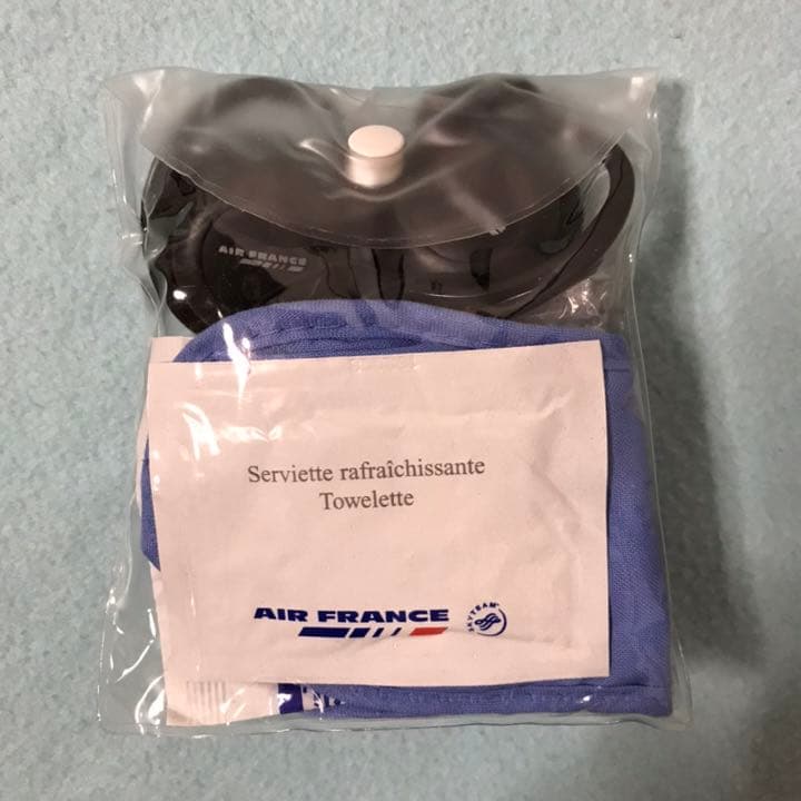 エアフラAirFranceエールフランス国営航空アメニティセット*イヤホン
