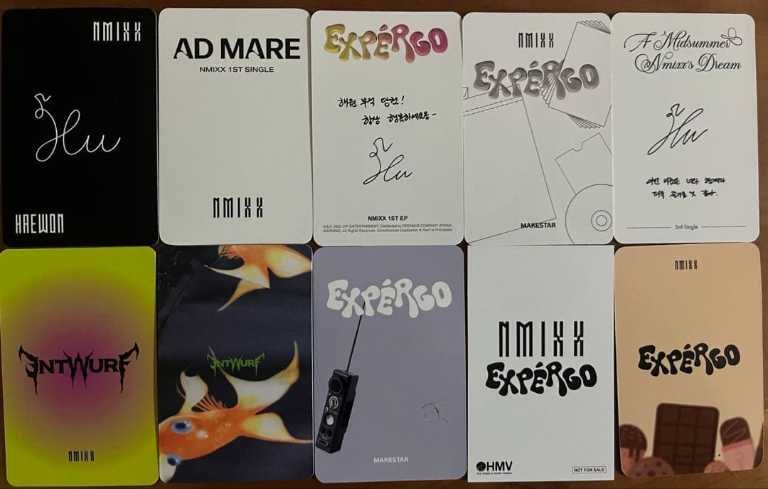 nmixxへウォントレカ10枚まとめ売り - メルカリ