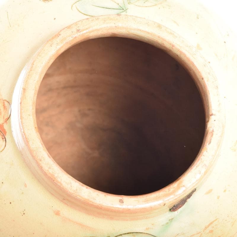 中国 唐三彩 花文 蓋壷 蓋物 C 6967 - メルカリ