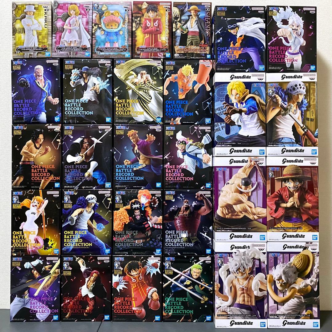 ワンピース Grandista バトルレコードコレクション フィギュア まとめ