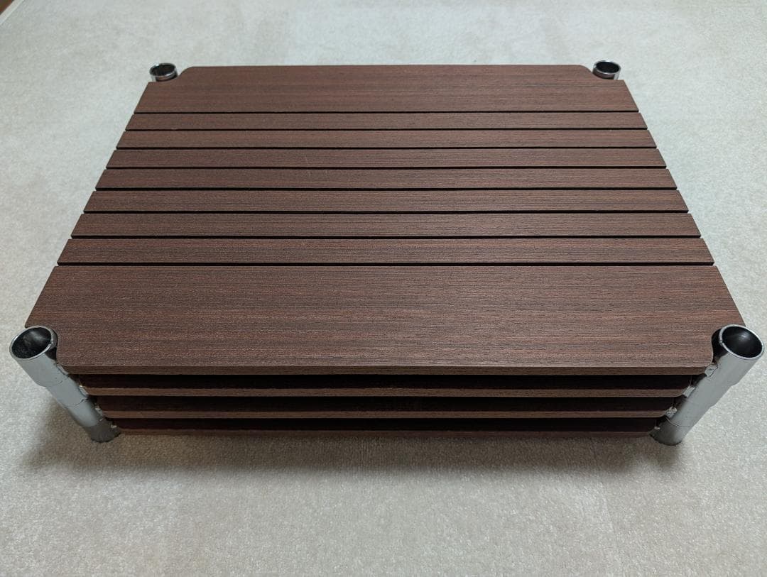 ホームエレクター ブランチシェルフ ダークブラウン 4枚 W600 × D450 ホームエレクター活用術 | ホームエレクター（Home ERECTA）