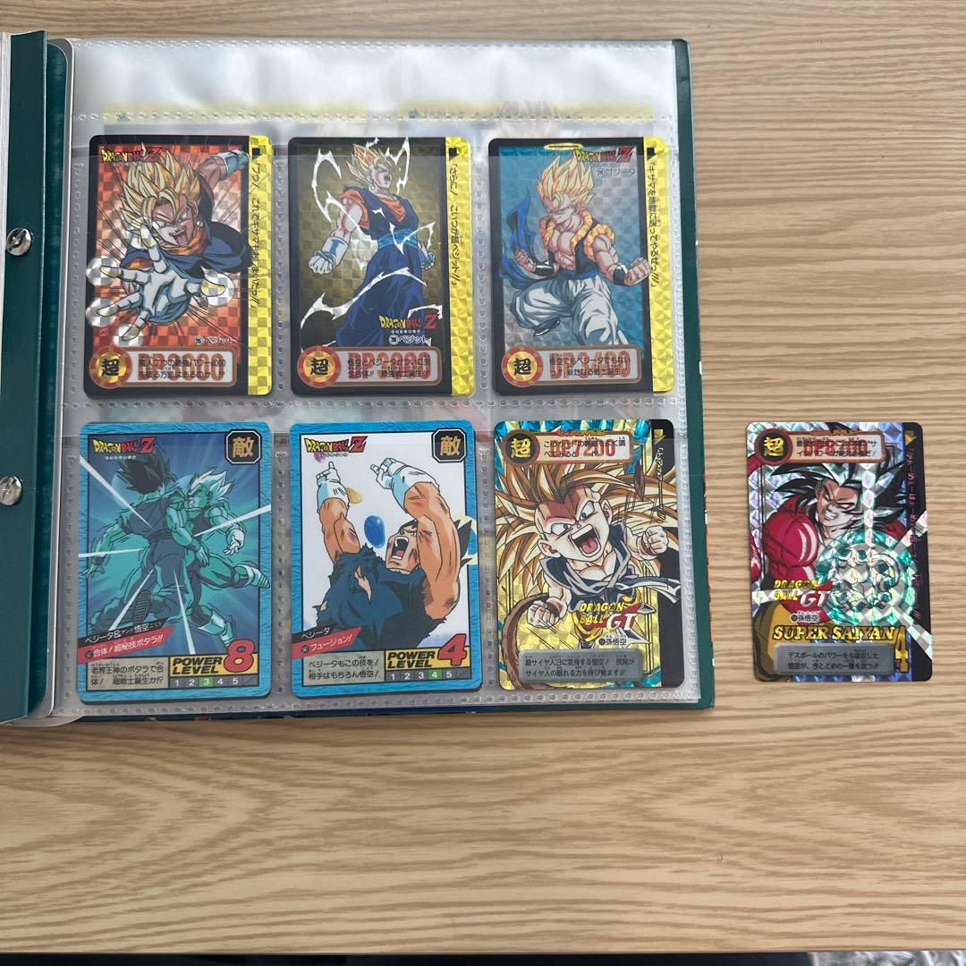 90年代 ドラゴンボールZ カードダス ファイルとカード まとめ売り