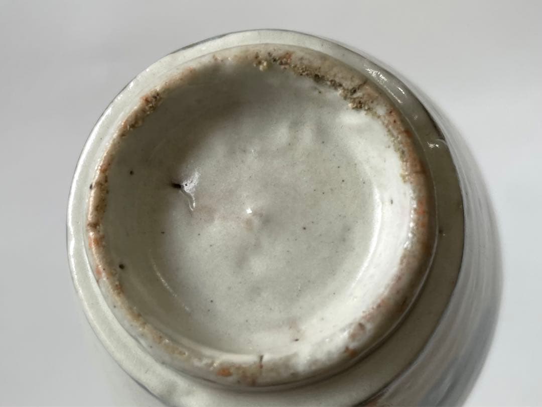 骨董 アンティーク 古伊万里 こんにゃく印判 菊文様 蕎麦猪口 酒器 盃 初期