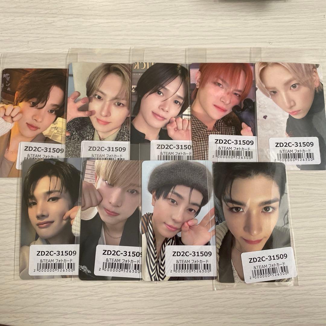 新品・セット]&TEAM 雪明かり 特典 トレカ コンプ ユニバ UMS - メルカリ