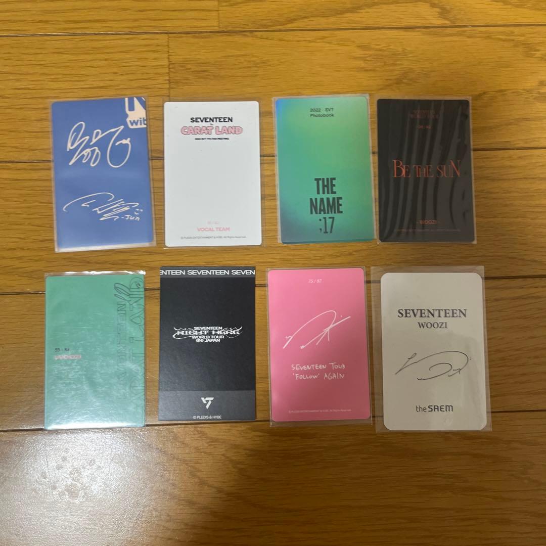 SEVENTEEN ウジ トレカまとめ売り CARATLAND ナナツアー - メルカリ