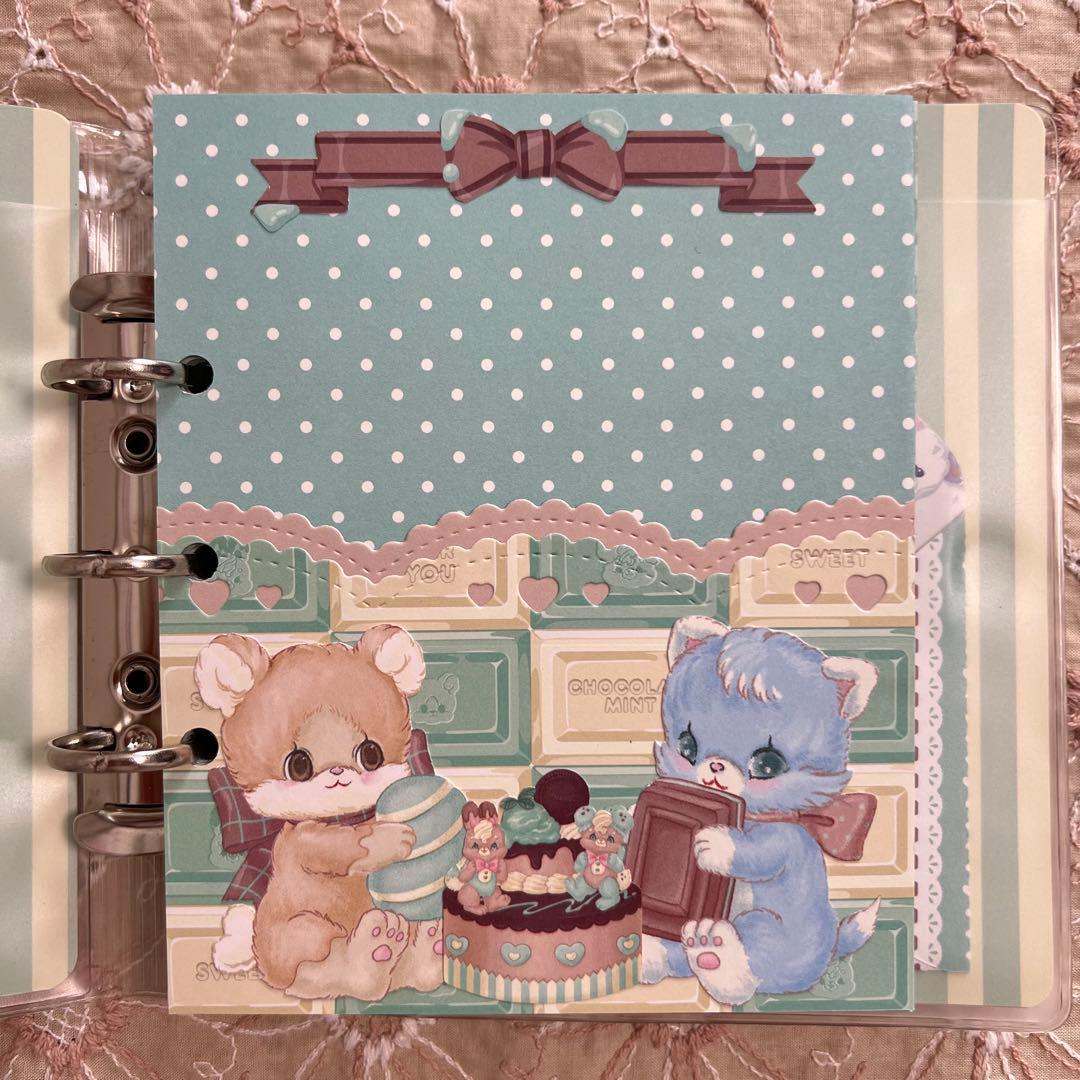 B7 バインダー おすそ分けファイル ayyjewel バレンタイン アニマル