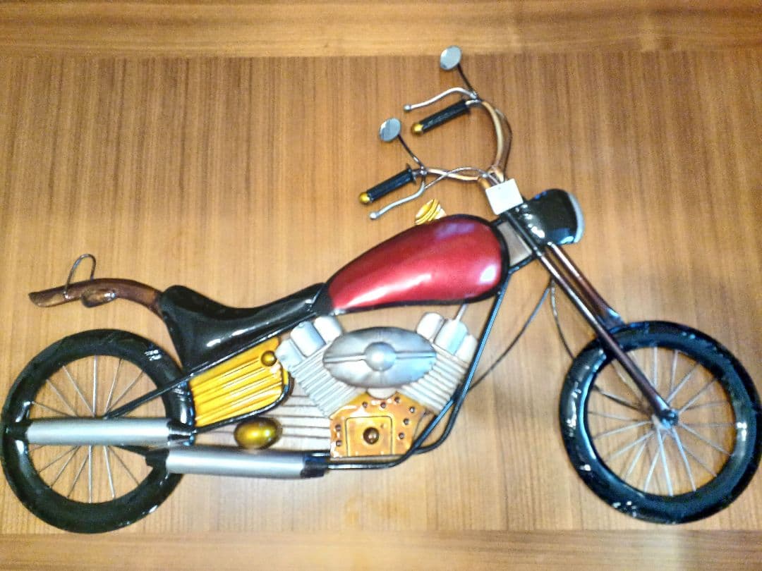 バイク型プレート(雑貨、ハーレータイプ、アメリカ) 楽天市場】ハーレー バイク ブリキオブジェ Lサイズ （USAフラッグ