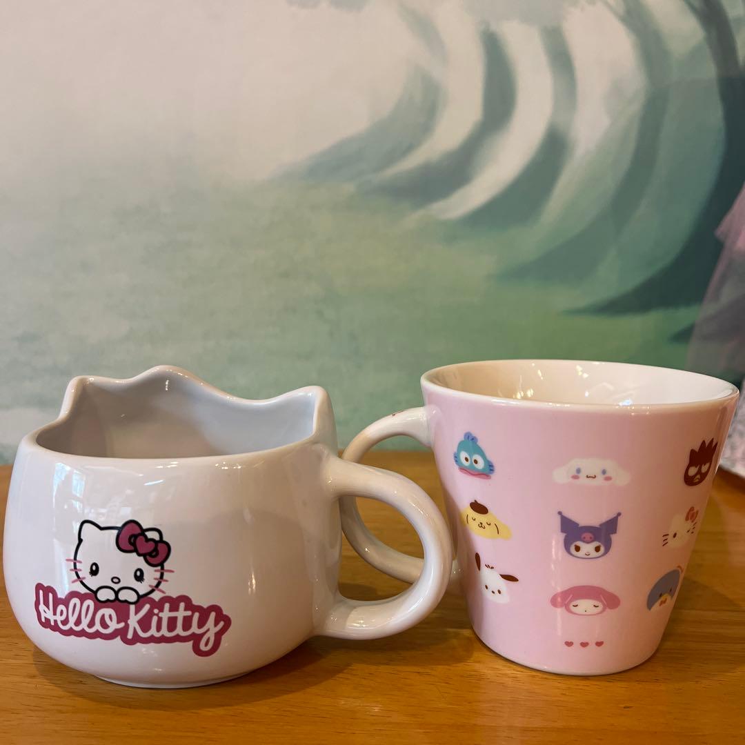 ハローキティ ぬいぐるみとマグカップセット - メルカリ