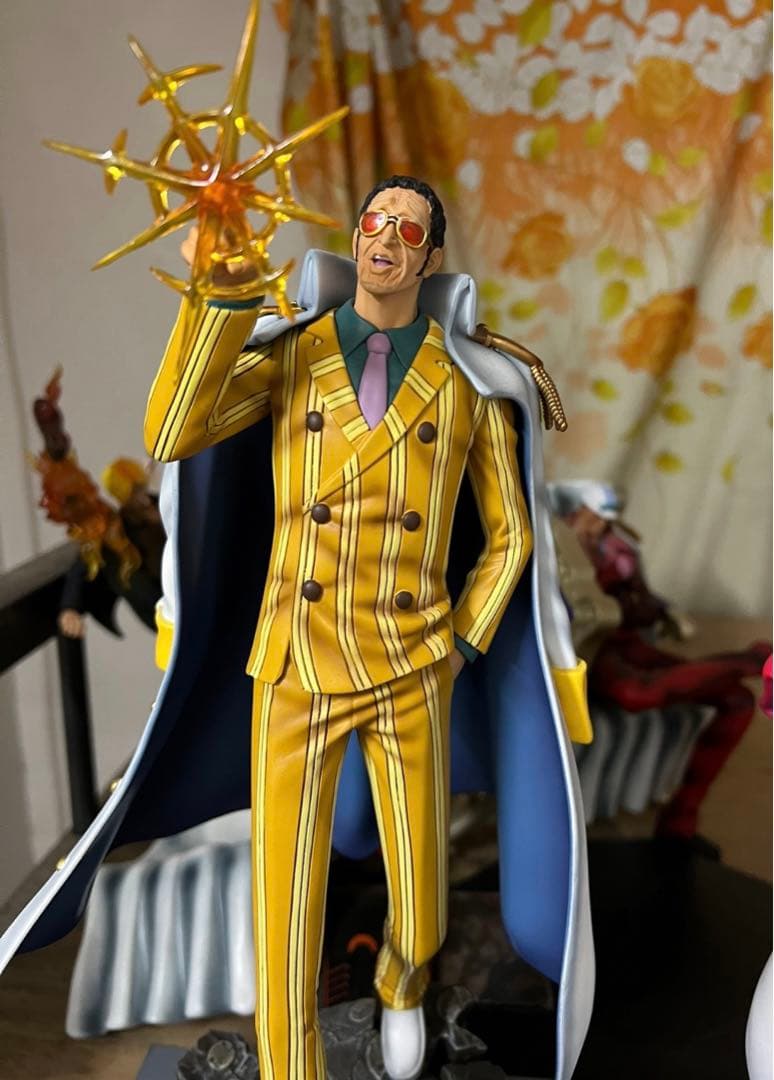 ワンピース 海軍 赤犬 青雉 黄猿 フィギュア ガレージキット - メルカリ