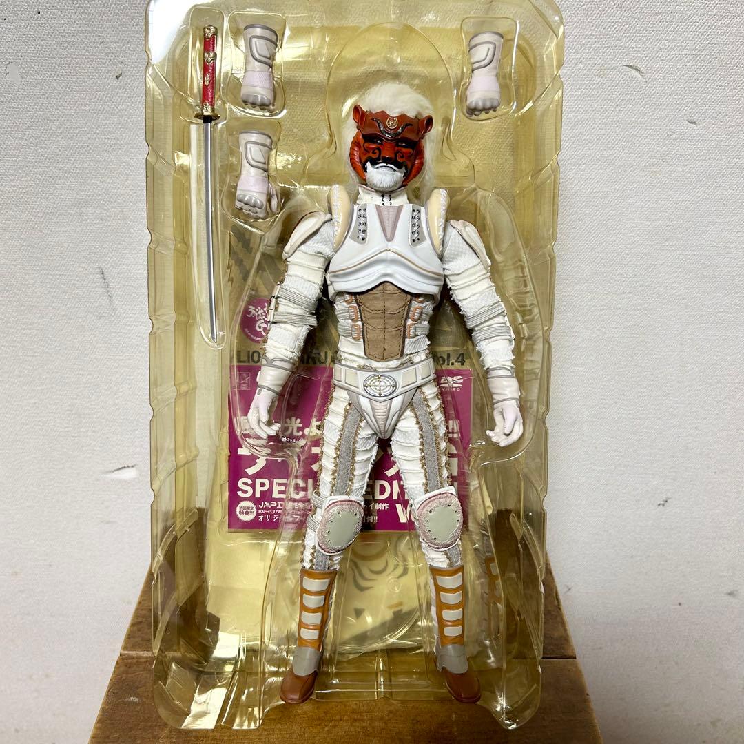 メディコムトイ RAH ライオン丸G シシトラ タイガージョー DVD付 特装