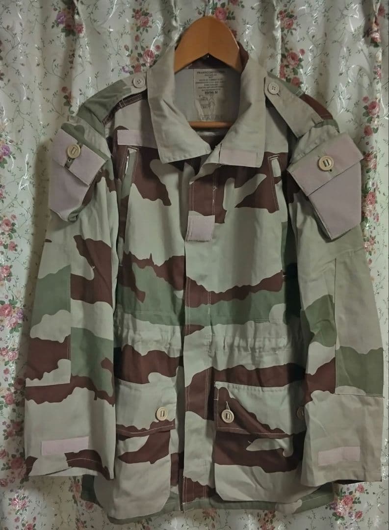 フランス軍 F2戦闘服 デザートカモ MILITARY（ミリタリー） 実物 USED フランス軍 F-2 ジャケット