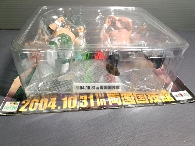 サイン付き 新品 武藤敬司 三沢光晴 フィギュアセット デビュー20周年